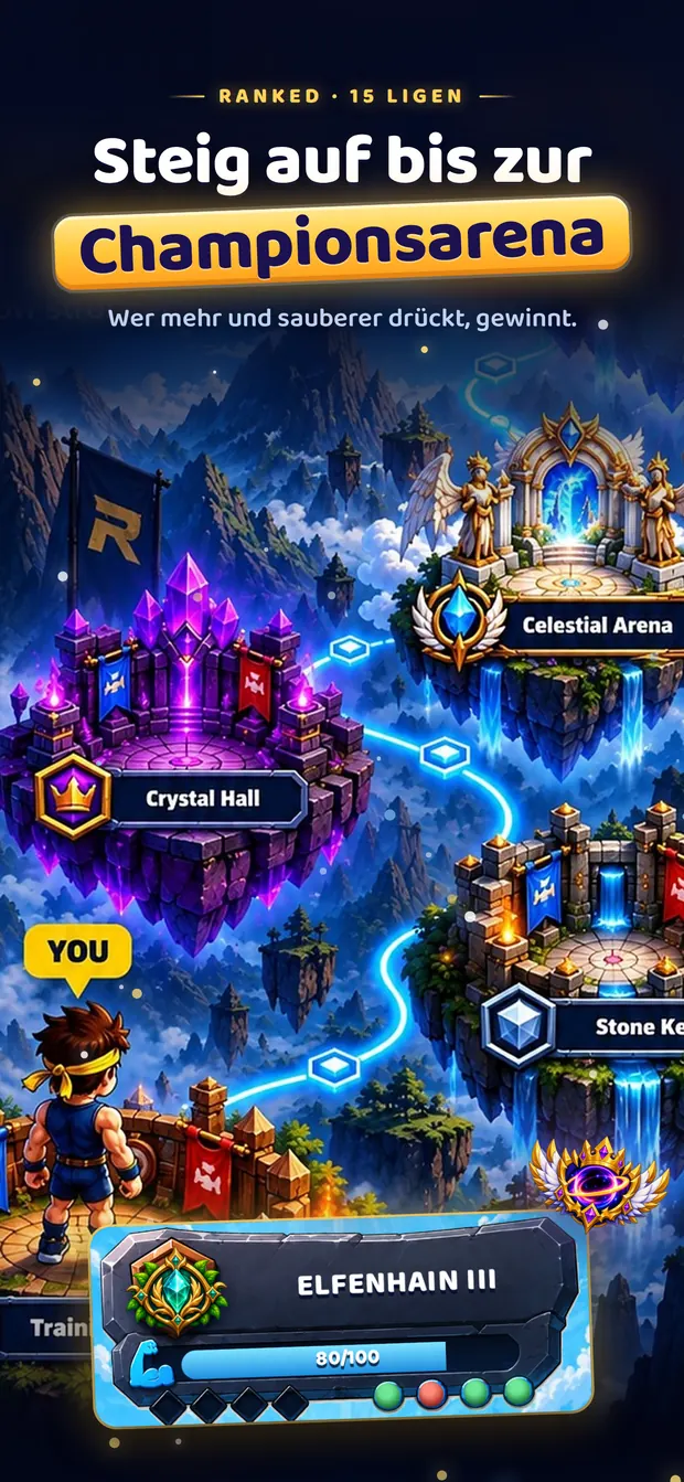 Ranked bis zur Champions-Arena