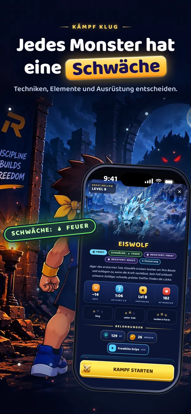 Jedes Monster hat eine Schwäche