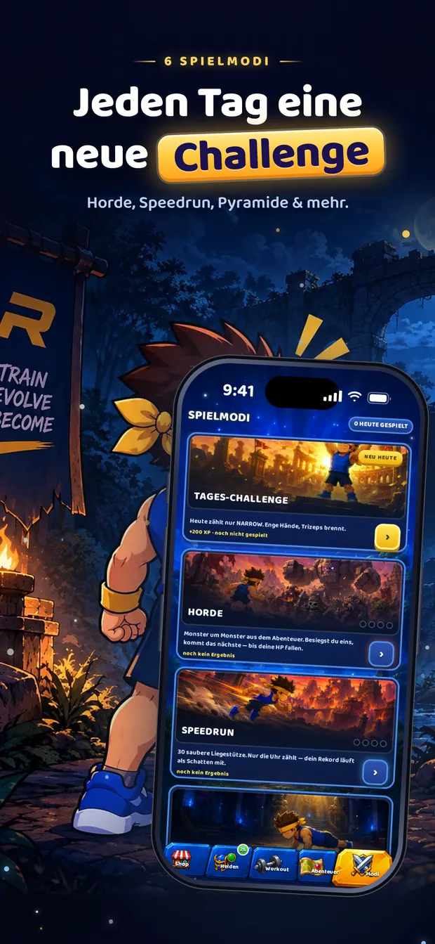 6 Spielmodi