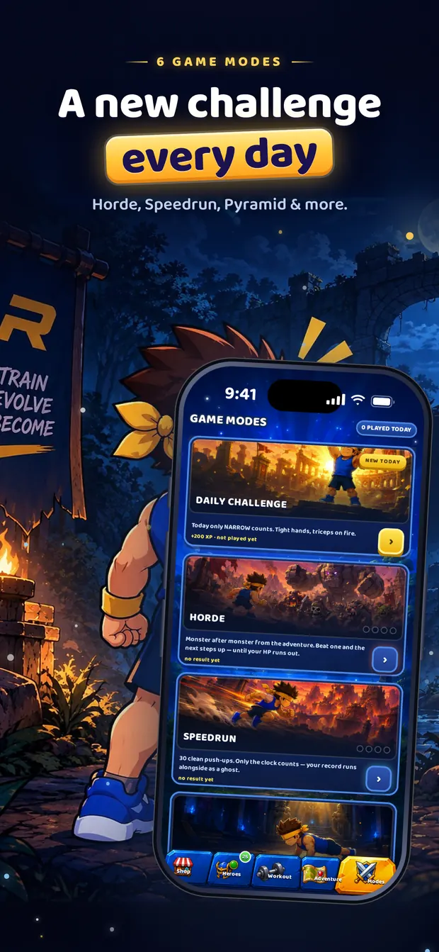 6 game modes